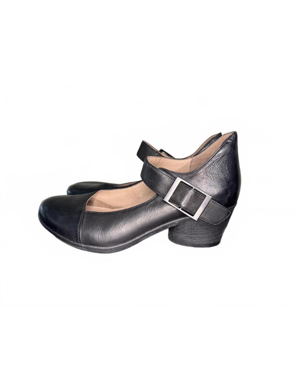 Dansko Black Roxanne Mary Jane Shoes – Women’s EU 38 / US 7.5-8